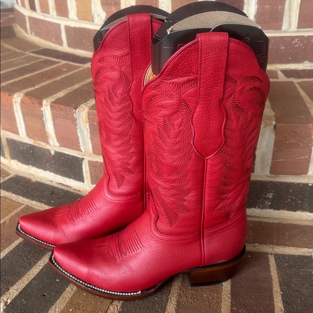 Los Altos Leather Western Boots